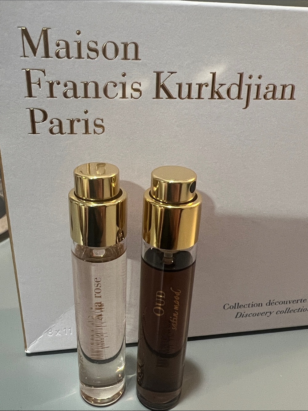 MFK Paris A LA ROSE and OUD SATIN MOOD